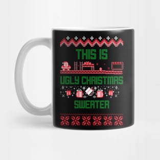 this is ugly christmas sweater Mug